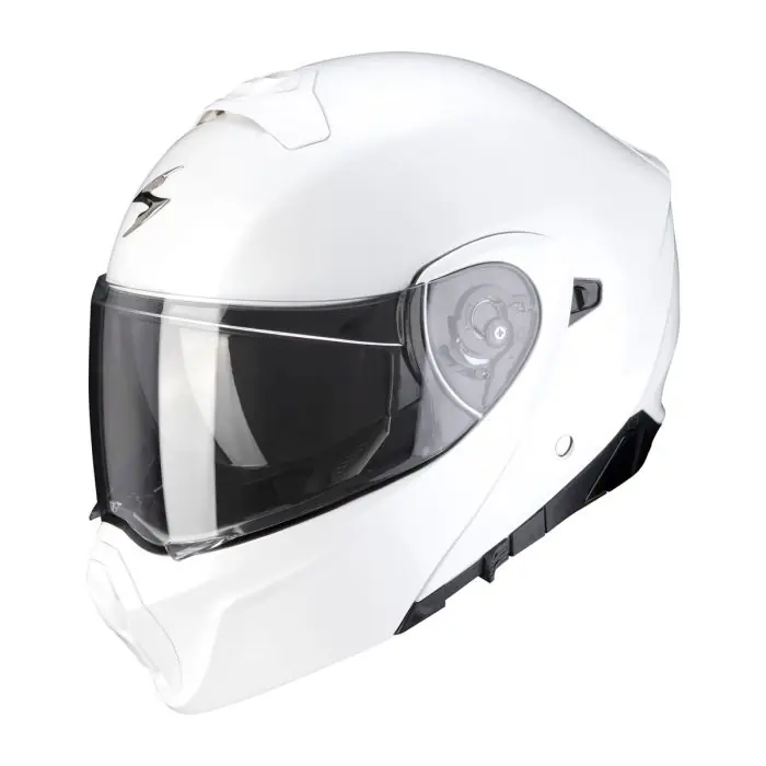 Letzte Chance Scorpion Klapphelm EXO-930 SOLID Weiss XS