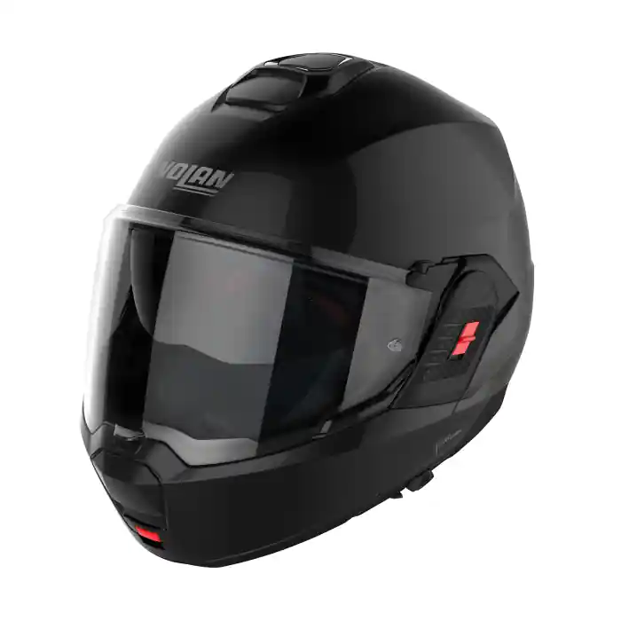 Nolan Klapphelm N120-1 CLASSIC N-COM 003 Gr S Glänzend Schwarz ECE 22.06 Must-Have