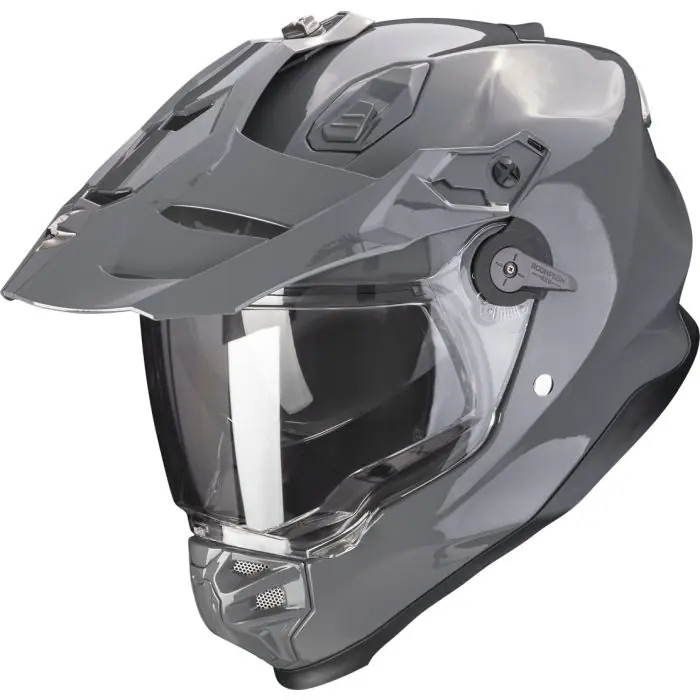 SCORPION Motocrosshelm ADF-9000 AIR SOLID Zement Grau ECE 22.06 Bestseller