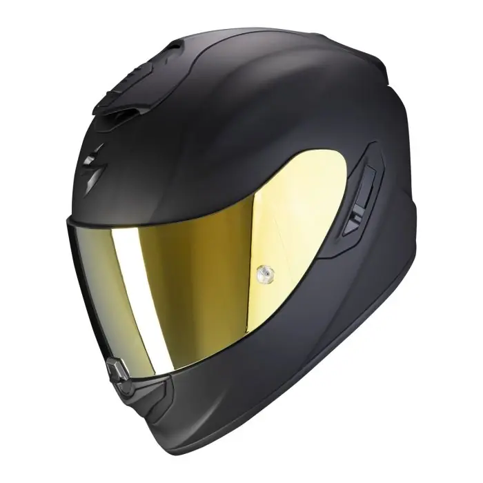 SCORPION Integralhelm EXO - 1400 EVO II AIR SOLID Mattschwarz ECE 22.06 Knallerangebot