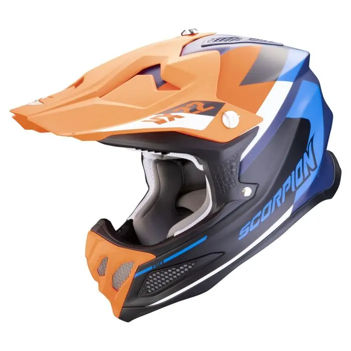 Heißes Angebot SCORPION Motocrosshelm VX-22 AIR BETA Sand Weiss ECE 22.06