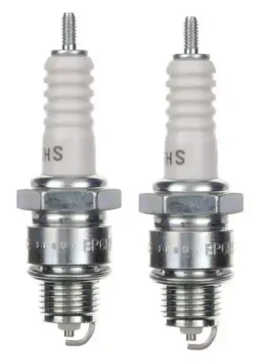 2x Zündkerze NGK BP6HS für Motorrad / Roller Schneller Versand