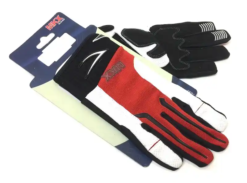 Angebot Motorradhandschuhe Motorrad Roller Handschuhe Cross Rot Größe L