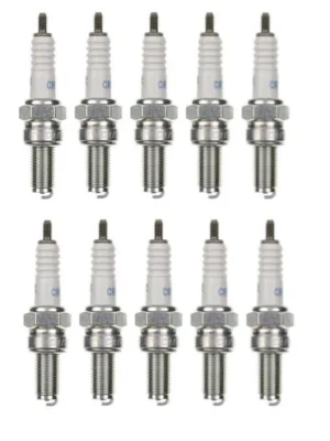 Top-Preis 10x Zündkerze CR7E Zündkerzen Set 10 Stück 10er Pack für Motorrad / Roller