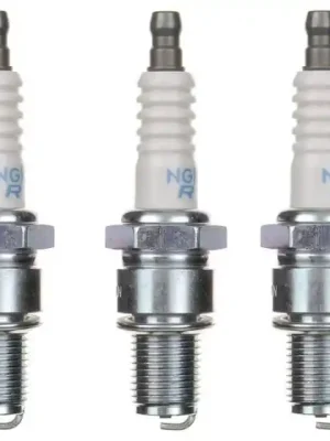 3x Zündkerze BR9ES BR-9 ES 3er Pack Zündkerzen Set 3 Stück für Motorrad / Roller / Mofa / Moped Nur Für Kurze Zeit