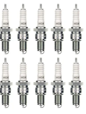 Top-Preis 10x Zündkerze B10ES Zündkerzen Set 10 Stück 10er Pack für Motorrad / Roller