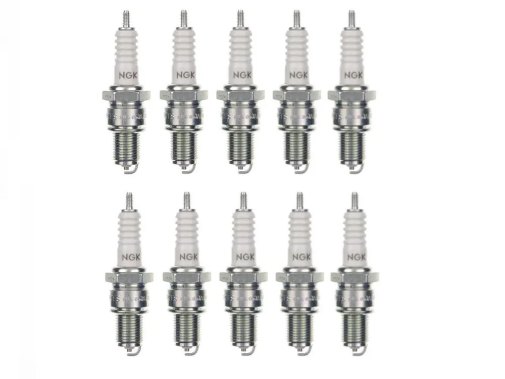 10x Zündkerze BP7ES Zündkerzen Set 10 Stück 10er Pack für Motorrad / Roller Wochenendangebot