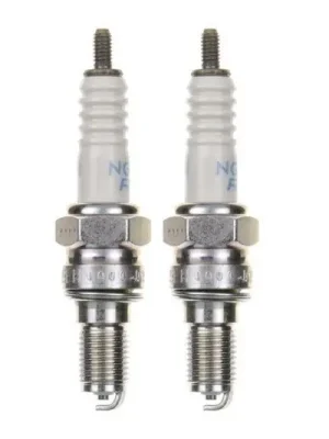 2x Zündkerze CR9EH-9 für Honda CB CBF CBR NX VFR VJ VJF VL XR Motorrad Roller Aktuell
