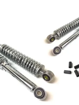 Aktuell Stoßdämpfer 280 + 340mm Chrom Tieferlegung Set für Simson Duo Schwalbe Star KR51 SR4