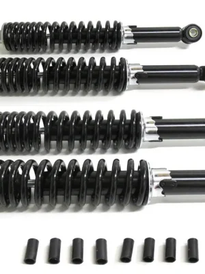 280 + 340mm Stoßdämpfer Schwarz Tieferlegung Set für Simson Duo Schwalbe Star KR51 SR4y Jetzt Bestellen