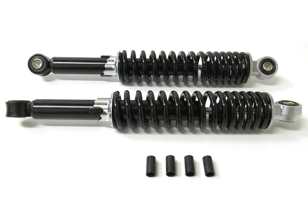 320mm Stoßdämpfer Set Schwarz für Honda Dax Monkey Zündapp Hercules Simson Puch Top-Seller