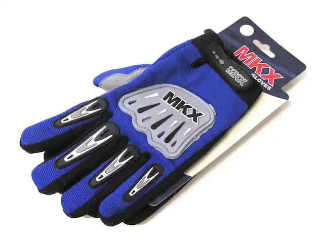 Motorradhandschuhe Motorrad Roller Handschuhe Cross Blau Größe L Bestseller