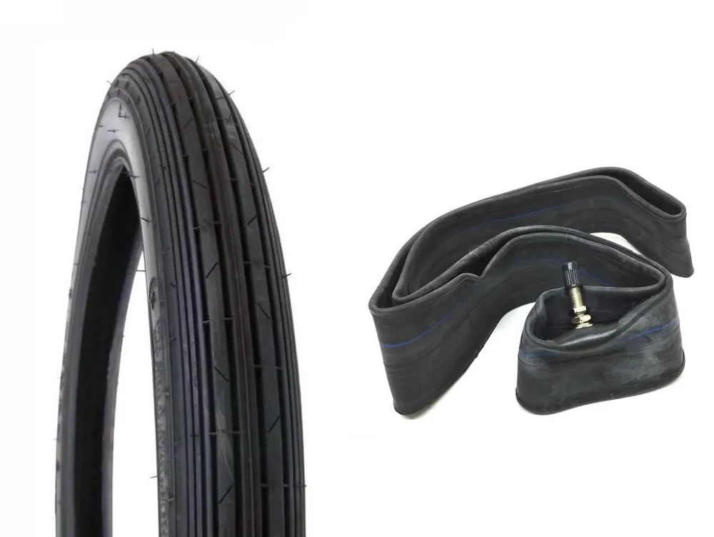 Angebot Reifen + Schlauch (2 1/4 x 17) 2.25-17 Zoll für Hercules Zündapp Kreidler Moped