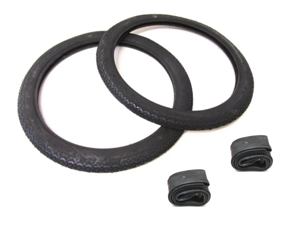 Neue Ware Moped Reifen 2.50-16 Schlauch Satz (2 1/2 x 16 Zoll) für Puch Maxi, Kreidler, Zündapp