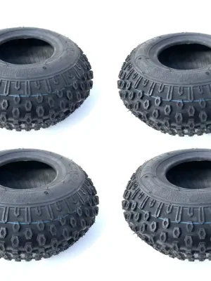 4x Gelände Reifen 145/70-6 18F TL für ATV Quad Rasentraktor Kinderquad Go Kart Garantierte Lieferung