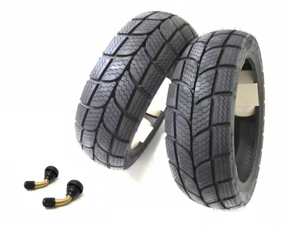 Direkt Vom Hersteller Kenda K701 Winterreifen Set M+S 120/70-12 + 130/70-12 inkl. Ventile für Gilera, Herkules, Honda