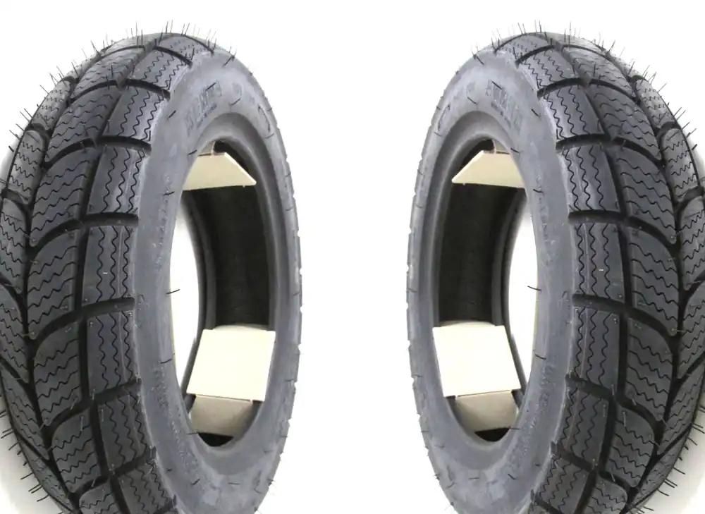 Winter Roller Reifen Satz K701 120/70-10 + 110/70-11 (M+S) für Vespa Piaggio LX LXV S 50 125 Rabatt