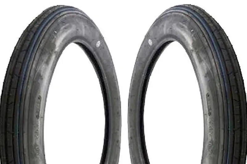 2x Kenda K204 Reifen 2.75-17 TT für Zündapp Hercules Kreidler Moped Nur Heute
