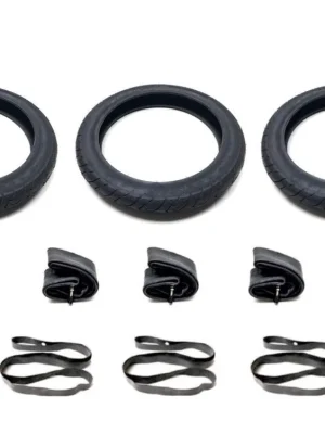 3x Reifen, Schläuche & Felgenband Set 2.75-16 für Simson Krause Duo Nur Heute