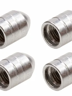 4x Ventilkappen Silber Reifen Ventil Auto Roller Quad ATV PKW Ventilset Versand Am Gleichen Tag
