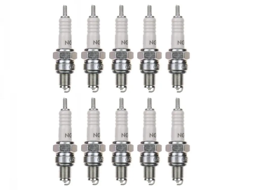 10x Zündkerze C7HSA Zündkerzen Set 10 Stück 10er Pack für Motorrad / Roller Abverkauf