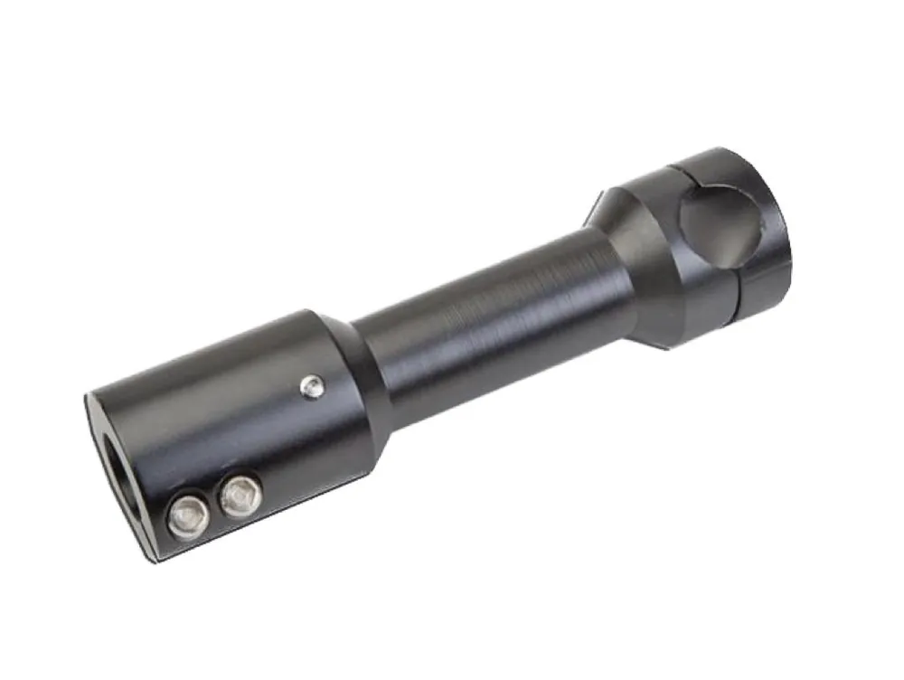Neu Im Sortiment Aufnahme Downhill Lenker Adapter Matt Schwarz für Yamaha Aerox, MBK Nitro 50