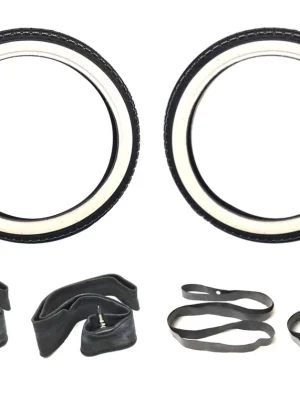 Weisswand Reifen Set 2,50 x 19 Zoll Zündapp Hercules Kreidler Moped Mokick Online Kaufen