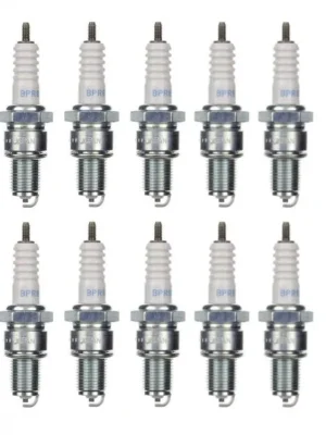 10x Zündkerze BPR8ES Zündkerzen Set 10 Stück 10er Pack für Motorrad / Roller Preisknaller