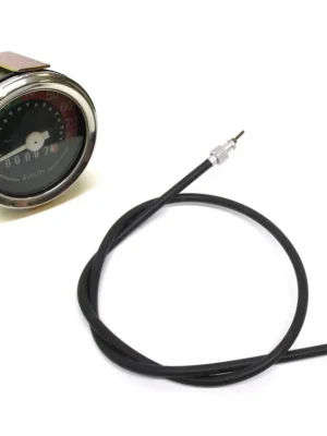 Zertifiziert 48mm Tacho Set 80km/h 750mm für Zündapp Hercules Kreidler