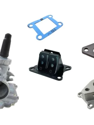 16mm VM16 Vergaser Ansaugstutzen Membranblock Set für Yamaha DT RD 50 Aktuell