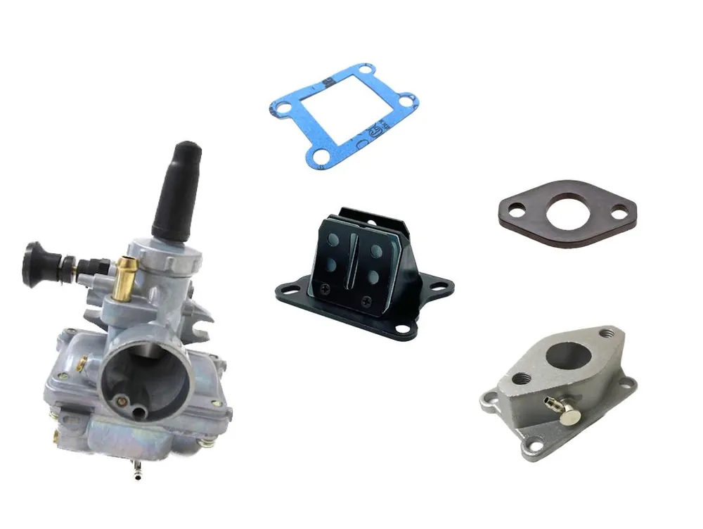 16mm VM16 Vergaser Ansaugstutzen Membranblock Set für Yamaha DT RD 50 Aktuell