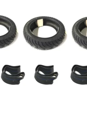 3x Sommerreifen Reifen + Schlauch 100/90-10 Zoll für Piaggio Ape 50 TM ZAPC Nur Heute