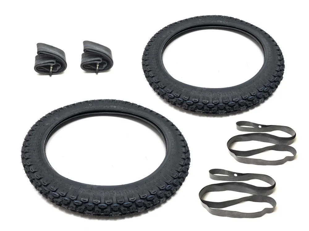 2x Reifen Kenda 3.50-18 Satz mit Schlauch & Felgenband – AWO Sport, DKW RT, Horex Expressversand