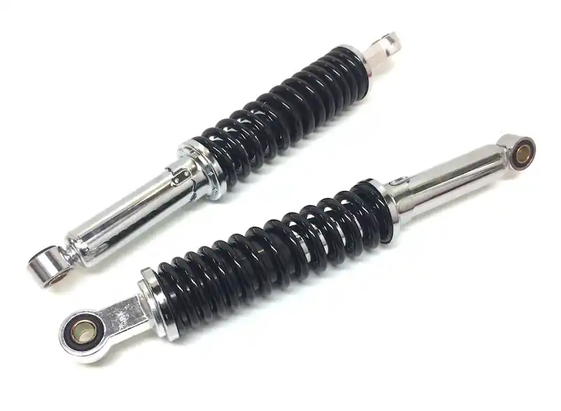 Stoßdämpfer Federbein Set Schwarz 365 mm RUIKAI für Honda Mofa Moped Mokick KKR Beliebt