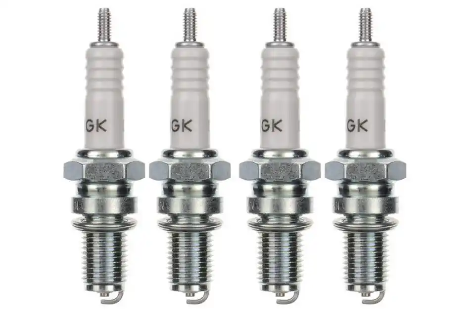 Letzte Chance 4x Zündkerze NGK D8EA für Motorrad