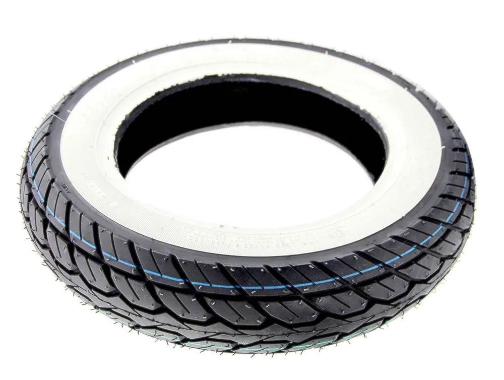 Zertifiziert Kenda K418 Weißwand Reifen 3.50-10 51J TL Vespa & Piaggio