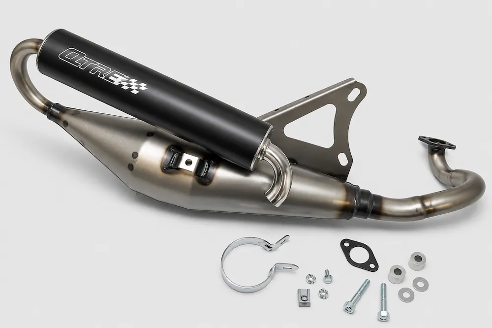 Sportauspuff mit E-Nummer für Yamaha Aerox und MBK Nitro 50 Sale