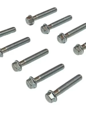 Variodeckel Schrauben Satz Silber für GY6 4T 10/12 Zoll & Kymco Beliebt
