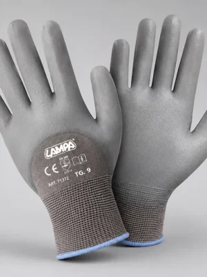 Arbeitshandschuhe Polyurethan Grau Gr. 9 Montage Werkstatt Handschuhe Garantierte Lieferung