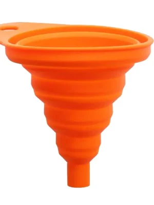 Falttrichter Gummi Silikon 55-130mm Öltrichter Benzintrichter Universal Markenprodukt
