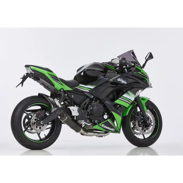 Preiswert SHARK Street GP Komplett Anlage (2-1) Carbon EG-BE passt für KAWASAKI Ninja 650(21-22)/Z650(21-22)/Z650 RS(22-23)