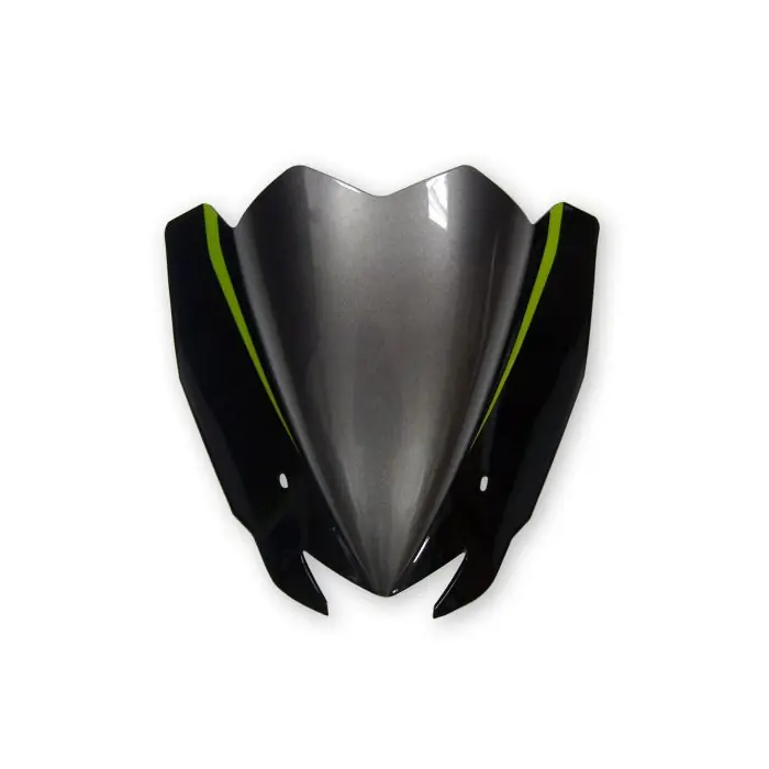 Billig BODYSTYLE Sportsline Scheinwerferverkleidung schwarz/grau/grün Metallic Spark Black, 660/Metallic passt für KAWASAKI Z1000 R Edition(17-17)