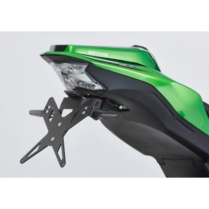 Nur Für Kurze Zeit PROTECH X-SHAPE Kennzeichenhalter passt für KAWASAKI Z H2(20-22)/Z H2(23-24)/Z900(20-24)/Z900(17-19)/Z900 (70 kW)(20-22)/Z900 (70 kW)(23-24)