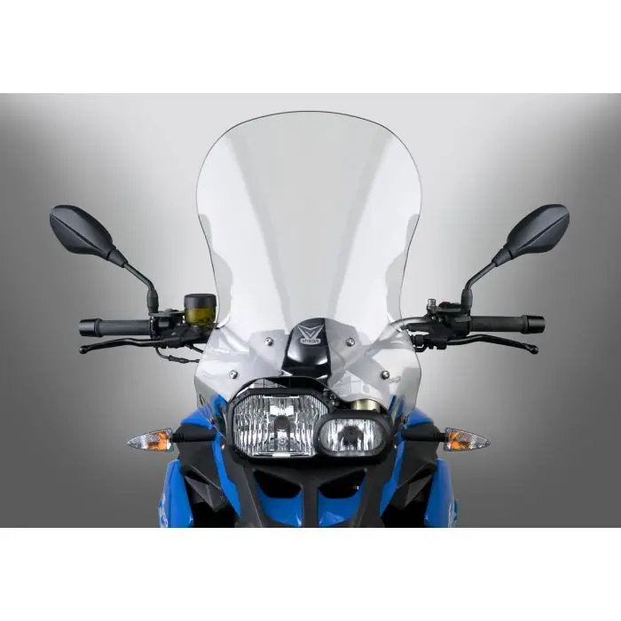 ZTECHNIK Motorradscheibe VStream klar ABE passt für BMW F 650 GS(08-12)/F 800 GS(08-12)/F 800 GS(13-16)/F 800 GS(17-17) Finale Aktion