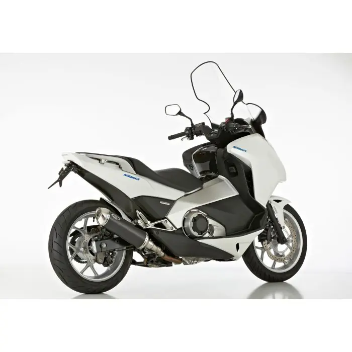 Direkt Vom Hersteller SHARK DSX-5 Auspuff schwarz EG-BE passt für HONDA Integra 700(12-13)/Integra 750(14-15)/NC700S(12-13)/NC700X(12-13)/NC750S(14-15)/NC750X(14-15)