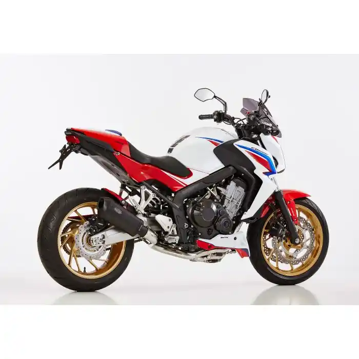 SHARK DSX-10 Auspuffanlage Short schwarz-matt EG-BE passt für HONDA CB650F(14-16)/CB650F(14-16)/CBR650F(14-16)/CBR650F(14-16) Preiswert