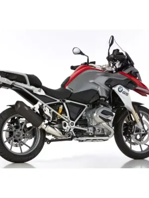 Schnäppchen SHARK DSX-10 Auspuff schwarz-matt EG-BE passt für BMW R 1200 GS(17-18)/R 1200 GS Adventure(17-18)/R 1250 GS / Adventure(19-20)