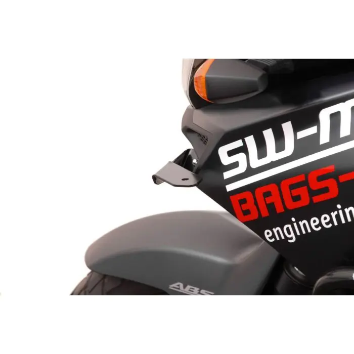 SW-Motech Scheinwerfer-Halter Schwarz passt für Suzuki DL1000/650 passt für Kawasaki KLV1000 Sichere Zahlung