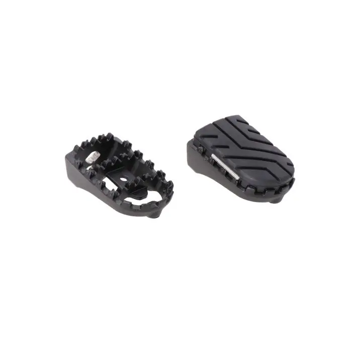 Jetzt Kaufen SW-Motech ION Fußrasten-Kit Schwarz passt für Honda XRV650/750, XL600V, passt für Honda CRF1000L