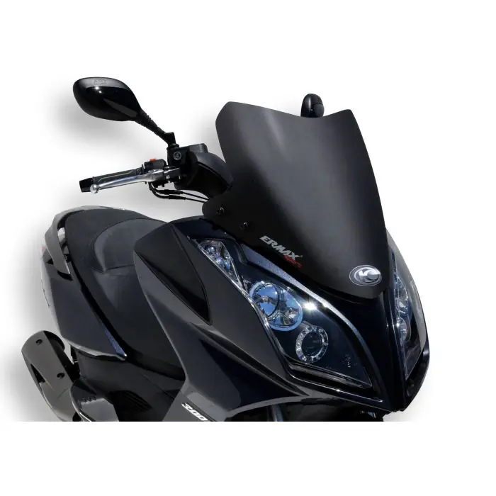 Expressversand ERMAX Scooterscheibe Sport schwarz getönt ABE passt für KYMCO X-Town 125(21-24)/X-Town 125(16-20)/X-Town 300(21-23)/X-Town 300(16-20)